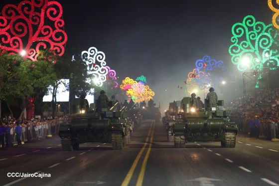 Pueblo-Ejército: Desfile del 46 aniversario de constitución del Ejército de Nicaragua