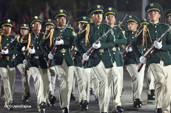 Pueblo-Ejército: Desfile del 46 aniversario de constitución del Ejército de Nicaragua