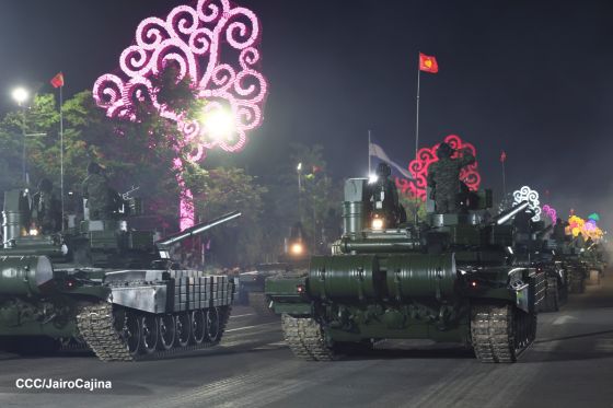 Pueblo-Ejército: Desfile del 46 aniversario de constitución del Ejército de Nicaragua