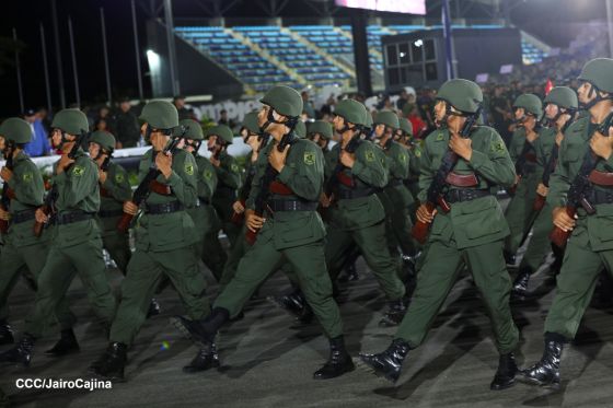 Pueblo-Ejército: Desfile del 46 aniversario de constitución del Ejército de Nicaragua