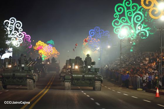 Pueblo-Ejército: Desfile del 46 aniversario de constitución del Ejército de Nicaragua