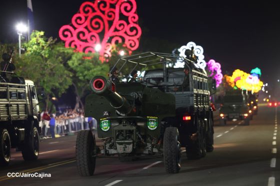 Pueblo-Ejército: Desfile del 46 aniversario de constitución del Ejército de Nicaragua