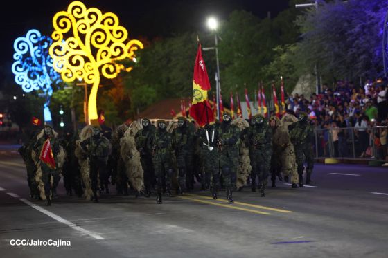 Pueblo-Ejército: Desfile del 46 aniversario de constitución del Ejército de Nicaragua