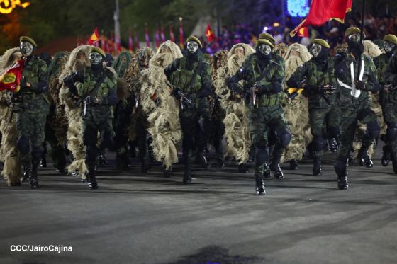 Pueblo-Ejército: Desfile del 46 aniversario de constitución del Ejército de Nicaragua