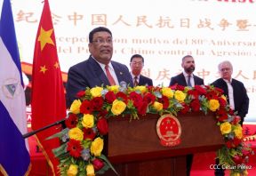 Recepción por el 80 aniversario de la Victoria de China en la Guerra de Resistencia contra la Agresión Japonesa