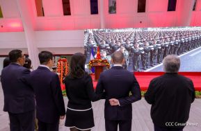 Recepción por el 80 aniversario de la Victoria de China en la Guerra de Resistencia contra la Agresión Japonesa
