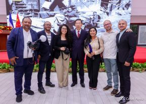 Recepción por el 80 aniversario de la Victoria de China en la Guerra de Resistencia contra la Agresión Japonesa