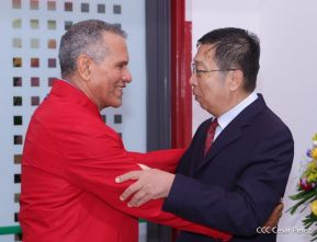 Recepción por el 80 aniversario de la Victoria de China en la Guerra de Resistencia contra la Agresión Japonesa