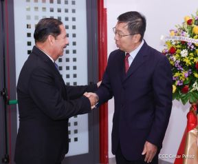 Recepción por el 80 aniversario de la Victoria de China en la Guerra de Resistencia contra la Agresión Japonesa