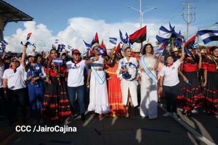 Gobierno de Rosario y Daniel entregan a las familias Primer Tramo de la Pista Héroes de La Insurrección