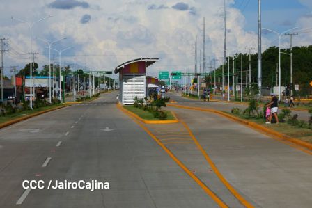 Gobierno de Rosario y Daniel entregan a las familias Primer Tramo de la Pista Héroes de La Insurrección