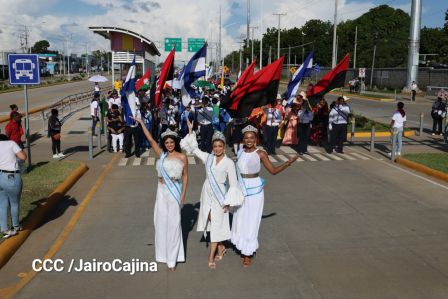 Gobierno de Rosario y Daniel entregan a las familias Primer Tramo de la Pista Héroes de La Insurrección