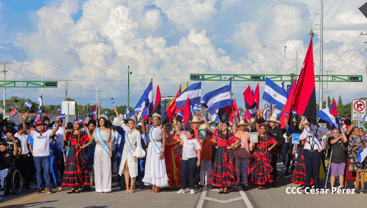 Gobierno de Rosario y Daniel entregan a las familias Primer Tramo de la Pista Héroes de La Insurrección