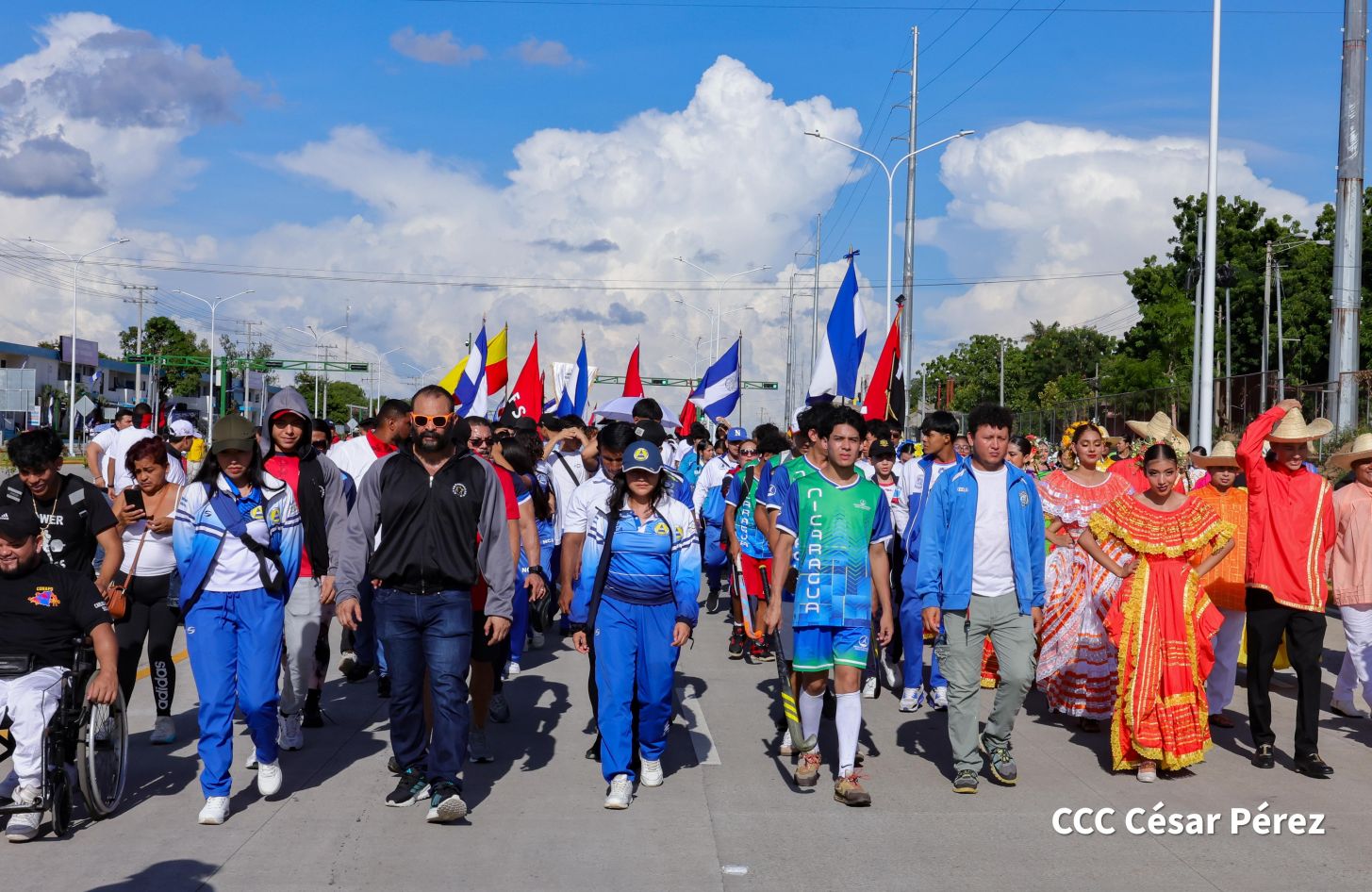 Gobierno de Rosario y Daniel entregan a las familias Primer Tramo de la Pista Héroes de La Insurrección