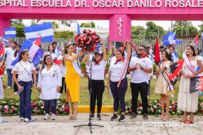 Juventud Heroica entrega a las familias nicaragüenses el nuevo Hospital Dr. Óscar Danilo Rosales en León