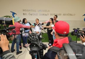 Juventud Heroica entrega a las familias nicaragüenses el nuevo Hospital Dr. Óscar Danilo Rosales en León