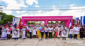 Juventud Heroica entrega a las familias nicaragüenses el nuevo Hospital Dr. Óscar Danilo Rosales en León