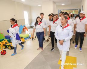 Juventud Heroica entrega a las familias nicaragüenses el nuevo Hospital Dr. Óscar Danilo Rosales en León