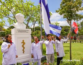 Juventud Heroica entrega a las familias nicaragüenses el nuevo Hospital Dr. Óscar Danilo Rosales en León