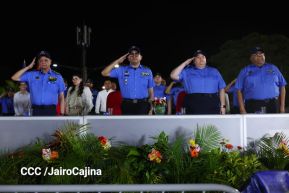 Desfile Policial “Unidad, Fuerza y Victorias” en la Avenida de Bolívar a Chávez