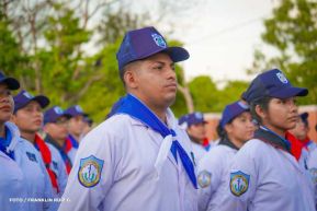 Desfile Policial “Unidad, Fuerza y Victorias” en la Avenida de Bolívar a Chávez