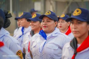 Desfile Policial “Unidad, Fuerza y Victorias” en la Avenida de Bolívar a Chávez