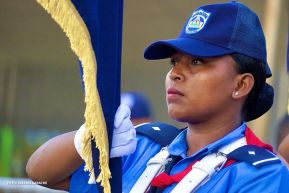 Desfile Policial “Unidad, Fuerza y Victorias” en la Avenida de Bolívar a Chávez