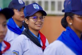 Desfile Policial “Unidad, Fuerza y Victorias” en la Avenida de Bolívar a Chávez