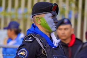 Desfile Policial “Unidad, Fuerza y Victorias” en la Avenida de Bolívar a Chávez