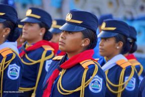 Desfile Policial “Unidad, Fuerza y Victorias” en la Avenida de Bolívar a Chávez