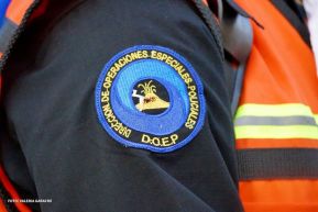 Desfile Policial “Unidad, Fuerza y Victorias” en la Avenida de Bolívar a Chávez