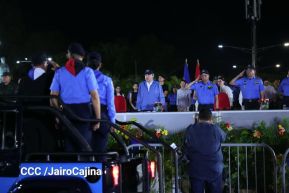Desfile Policial “Unidad, Fuerza y Victorias” en la Avenida de Bolívar a Chávez