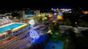 Desfile Policial “Unidad, Fuerza y Victorias” en la Avenida de Bolívar a Chávez