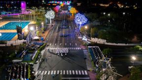 Desfile Policial “Unidad, Fuerza y Victorias” en la Avenida de Bolívar a Chávez