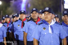 Desfile Policial “Unidad, Fuerza y Victorias” en la Avenida de Bolívar a Chávez