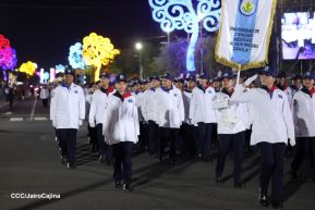 Desfile Policial “Unidad, Fuerza y Victorias” en la Avenida de Bolívar a Chávez