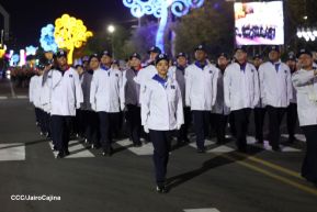 Desfile Policial “Unidad, Fuerza y Victorias” en la Avenida de Bolívar a Chávez