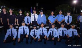 Desfile Policial “Unidad, Fuerza y Victorias” en la Avenida de Bolívar a Chávez