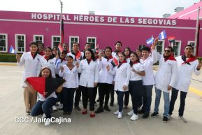 Entrega del nuevo Hospital Héroes de las Segovias en Ocotal
