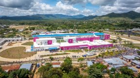 Entrega del nuevo Hospital Héroes de las Segovias en Ocotal