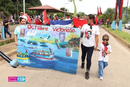 ¡Octubre Victorioso! 48 Años de la Heroica Toma del Cuartel de la Guardia Somocista en San Carlos, Río San Juan