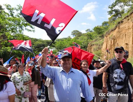 Conmemoración del 48 aniversario de la Gesta Heroica de San Fabián en Ocotal, Nueva Segovia 