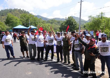 Conmemoración del 48 aniversario de la Gesta Heroica de San Fabián en Ocotal, Nueva Segovia 