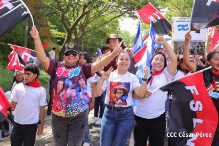Conmemoración del 48 aniversario de la Gesta Heroica de San Fabián en Ocotal, Nueva Segovia 
