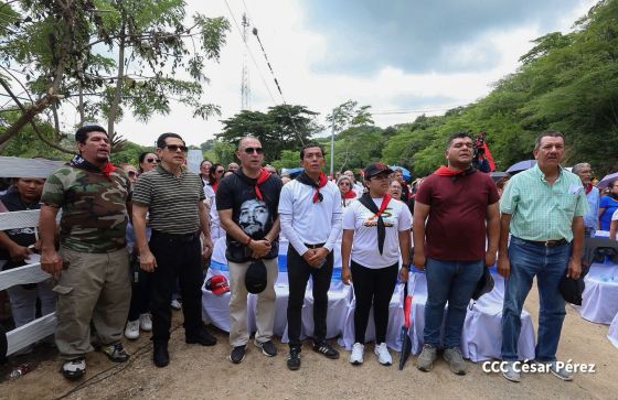 Conmemoración del 48 aniversario de la Gesta Heroica de San Fabián en Ocotal, Nueva Segovia 