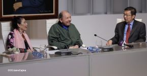 Copresidentes de Nicaragua despiden al Embajador de la República Popular China, Compañero Chen Xi