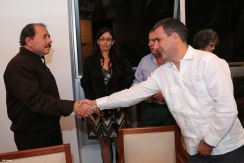 Presidente Daniel Ortega se reúne con Gerente-Directora del BM