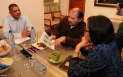 Presidente Daniel Ortega se reúne con Gerente-Directora del BM
