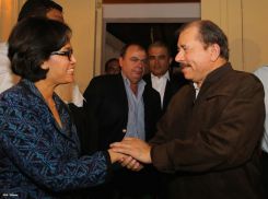 Presidente Daniel Ortega se reúne con Gerente-Directora del BM