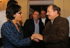 Presidente Daniel Ortega se reúne con Gerente-Directora del BM